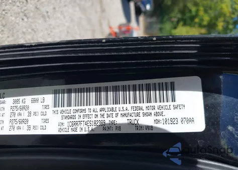 2014 Ram 1500 Express from USA, damaged, VIN 1C6RR7FT4ES182389